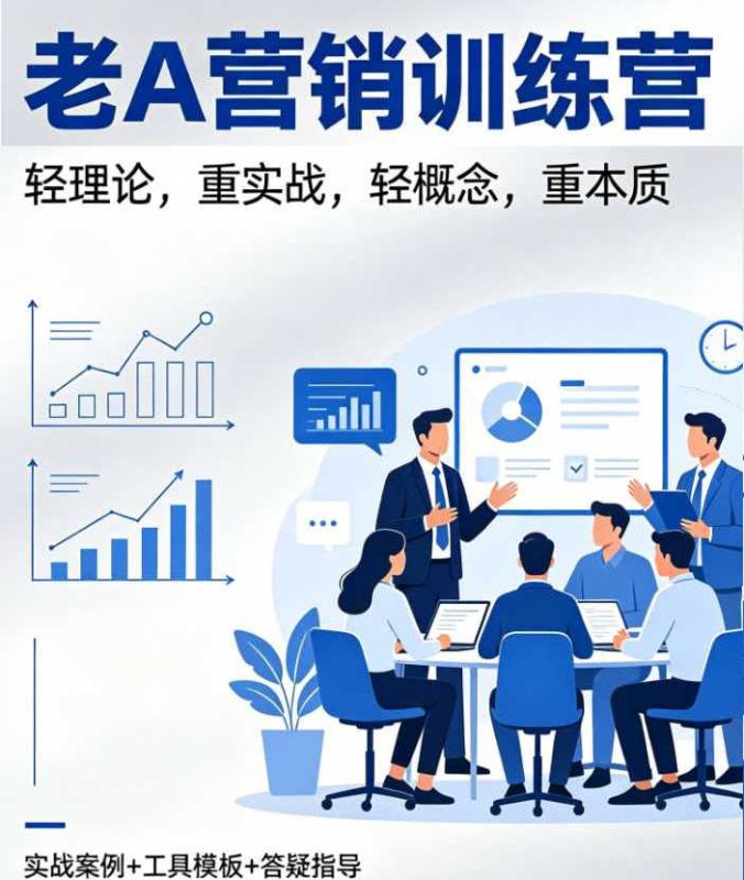 老A营销训练营更新中-课圈