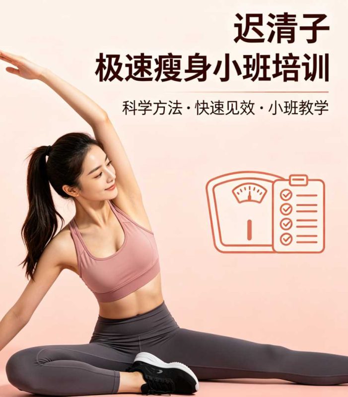 迟清子 极速瘦身小班培训-课圈