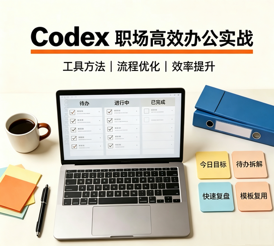 Codex职场高效实战课55节AI办公全流程落地-课圈